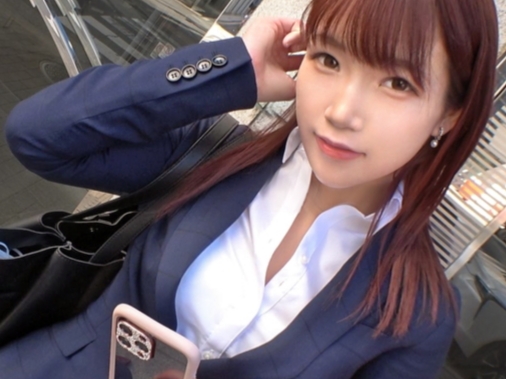 【パンスト破いて直挿入！】ナンパしたキャリアウーマンOL、仕事帰りのストッキングを破かれ、敏感なアソコを責められまくり！硬直したチ○コで奥まで突かれ、理性崩壊の濃厚セックスに溺れる！♡