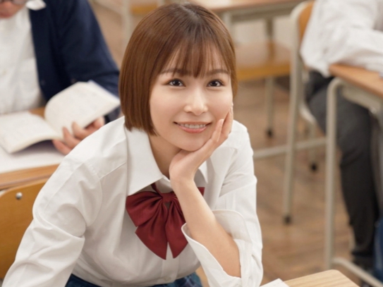 【ドS制服JKの逆襲】『先生、もっと感じなさいよ♡』美少女教え子が逆襲！ビンビンチンコを弄ばれ、射精管理で悶絶！我慢の限界を超えた快感に溺れる！