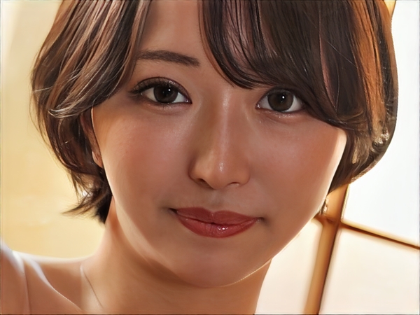 【人妻の秘密】ショートカット美熟女、実は激狭マ●コで男を骨抜き！ザーメン搾り取るお掃除フェラで、最後の一滴まで味わうドスケベ妻♡
